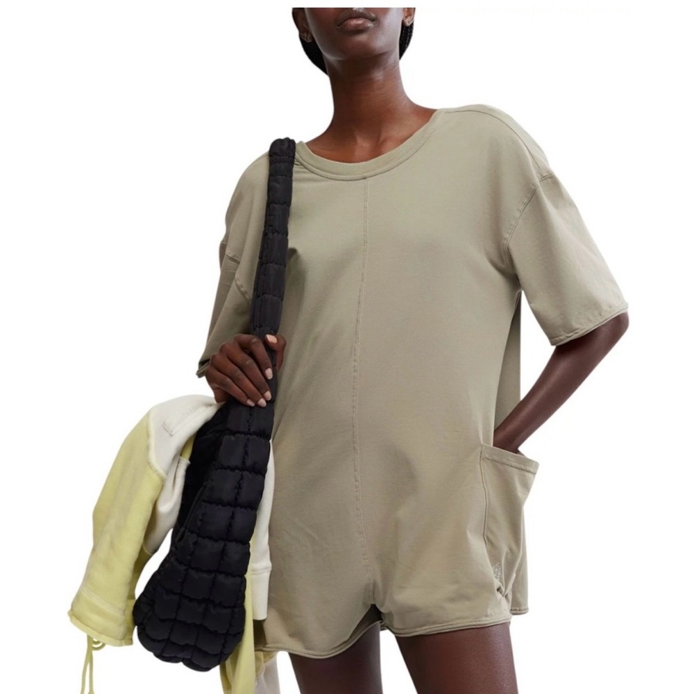 Free People Hot Shot T Romper